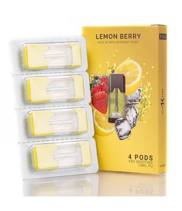 Kilo 1K Lemon Berry Ice Pods | OxyZIG E-Liquids Shop