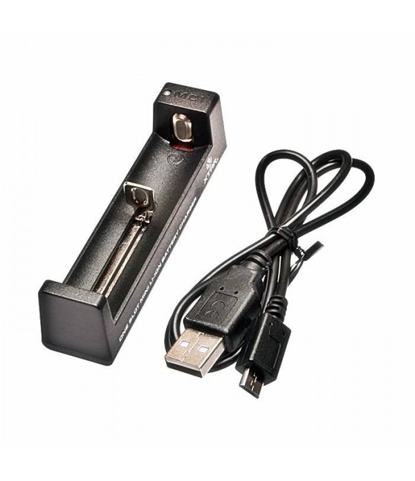 Xtar MC1 - Ladegerät für Li-Ion. Akkus 3,6V / 3,7V incl. USB-Kabel