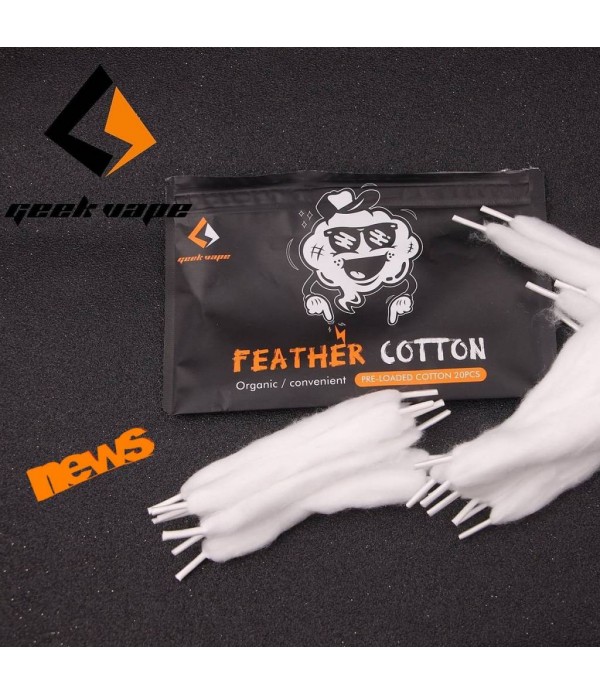 Geekvape Feather Organic Cotton (20Stück pro Paku...