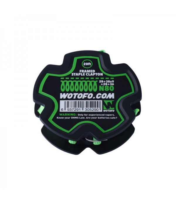 Wotofo Framed Staple Clapton Wire 20 feet/spool Wi...