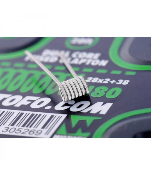 Wotofo Dual Core Fused Clapton Wire 20 feet/spool Wickeldraht