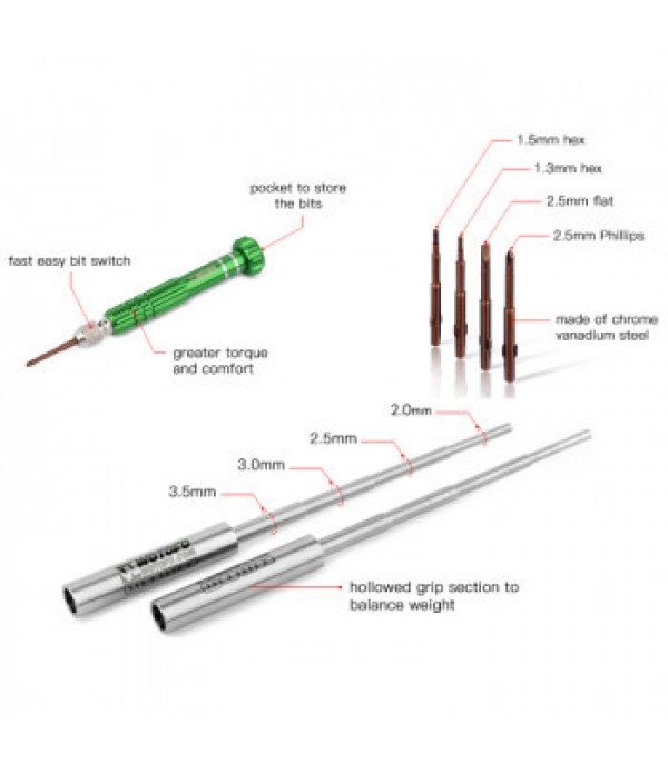 Wotofo - Vape Tool Set Werkzeugkit Wickelset | E-Zigarette Shop