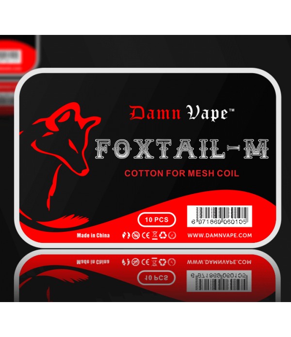 amn Vape FoxTail-M Vape Cotton Wickelwatte (10 Stück)