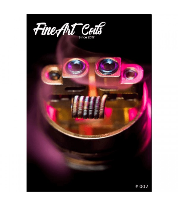 FineArt Coils - Handmade #002 Fine Fused Clapton