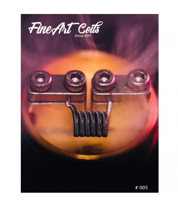 FineArt Coils - Handmade #005 Half Staggered Fused...