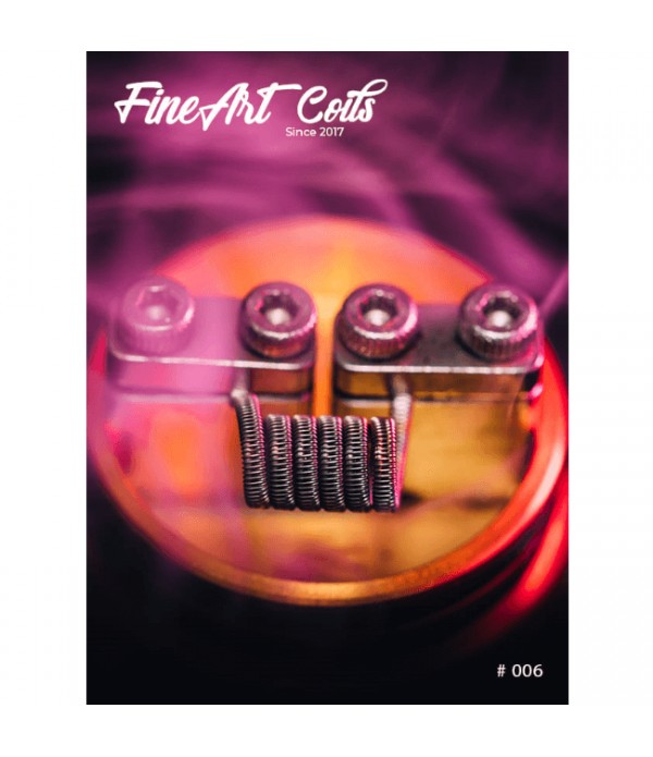 FineArt Coils - Handmade #006 Half Staggered Fused...