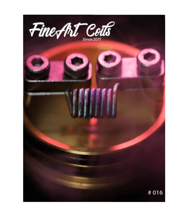 FineArt Coils - Handmade #016 Fine Fused Clapton C...