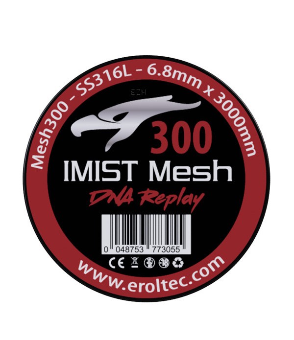 IMIST 3 Meter SS316LMesh Wire 300  Wickeldraht