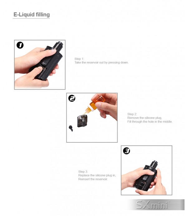 SXmini X Class Auto Squonk Mod