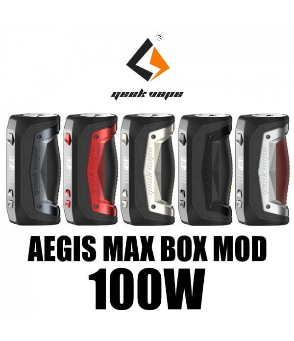 Geekvape Aegis Max 100W TC Box Mod Akkuträger