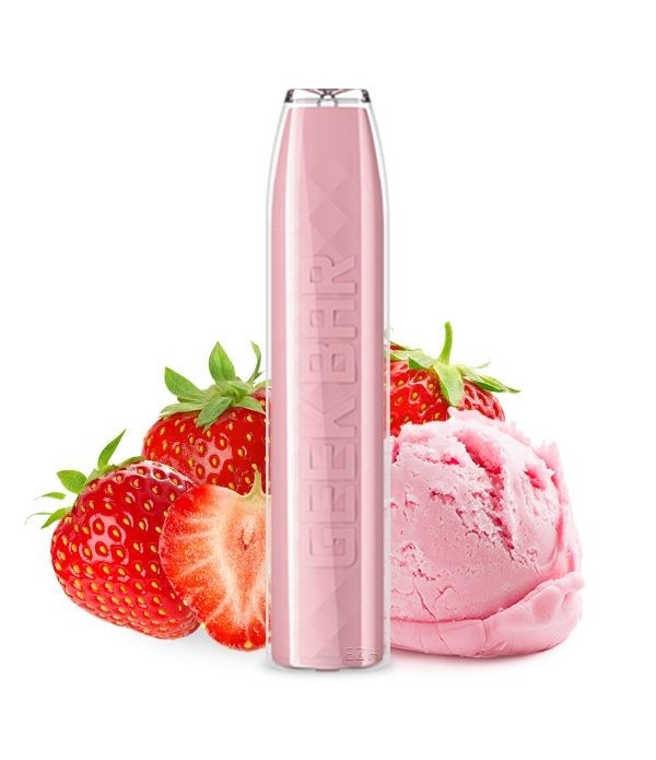 Einweg E-Zigarette - Vape Pen-STRAWBERRY ICE CREAM  -Geek Bar