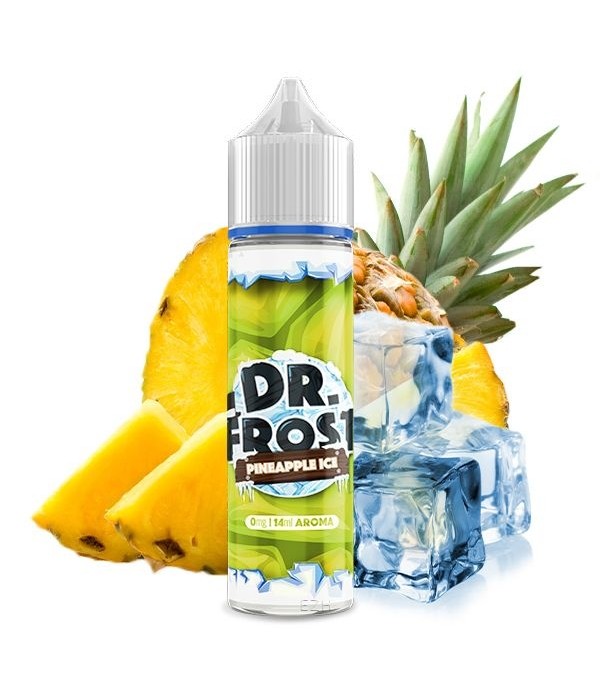 DR. FROST Pineapple Ice Aroma 14ml in einer 60ml F...