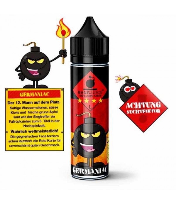 Bang Juice - Germaniac - Shake & Vape Aroma | E-Liquid & Aromen