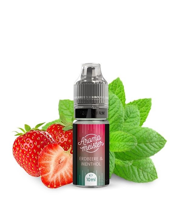 Erdbeere & Menthol 10 ml Aroma by Aromameister...