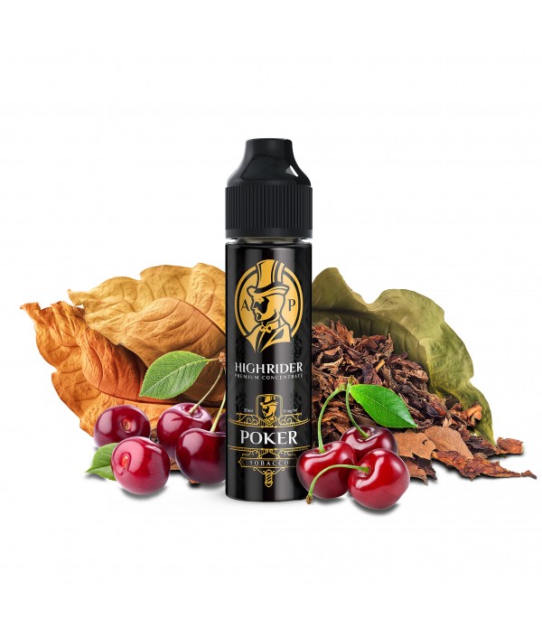 Highrider - Poker Premium Concentrate 20ml Tobacco Aroma