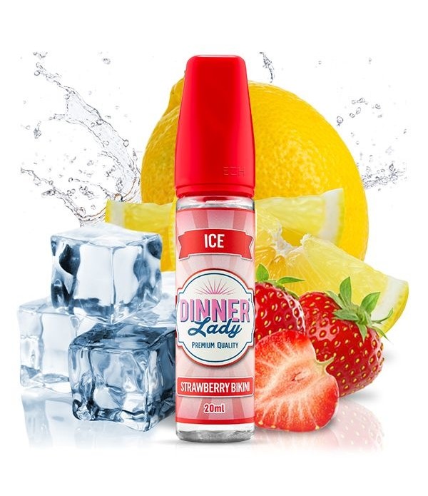 Dinner Lady -Ice-Strawberry Bikini-20 ml -Aroma be...