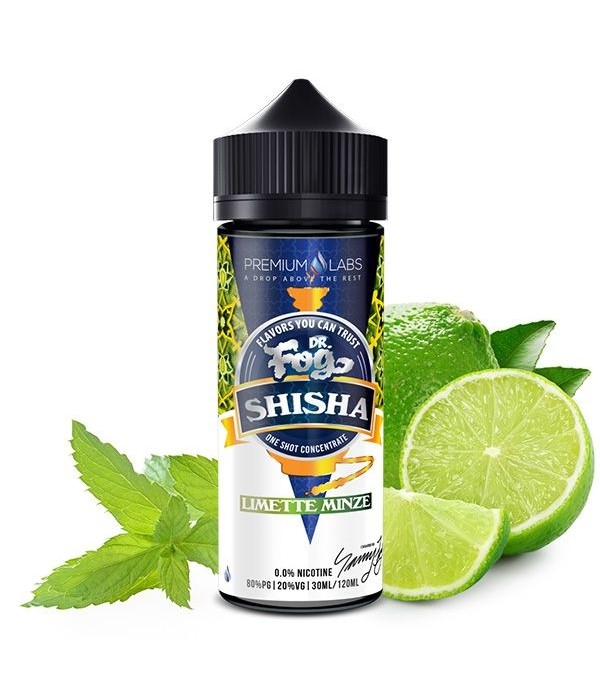 Dr Fog Shisha-Limette Minze Aroma 30 ml