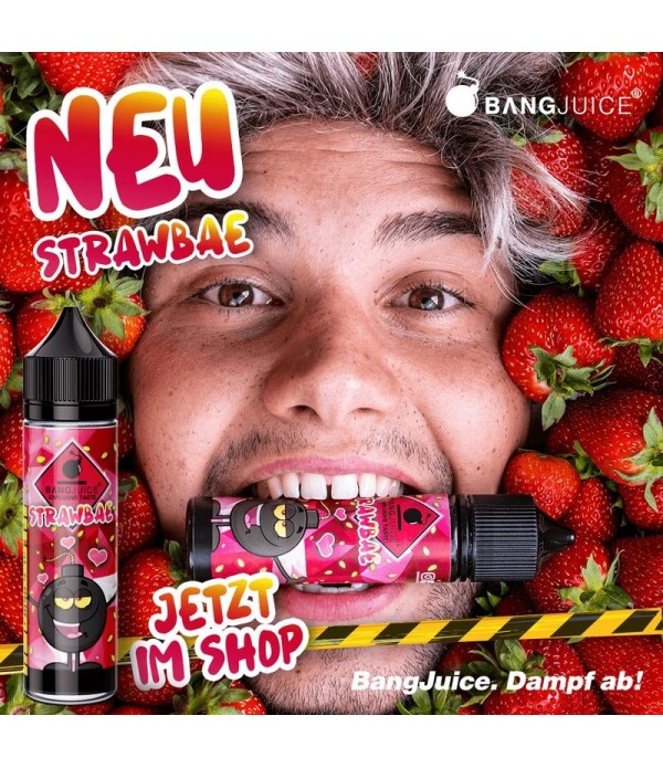 NEU* Bang Juice - Strawbae - 15ml Aroma (Longfill)