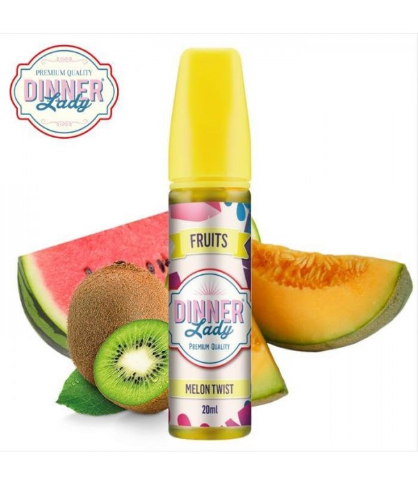 Dinner Lady Melon Twist Fruit Serie 20ml Longfill Aroma