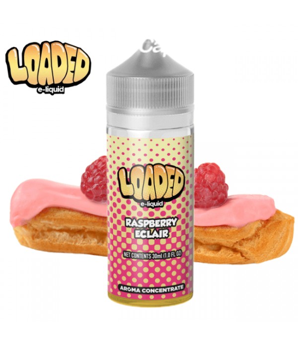 Loaded – Raspberry Eclair Longfill 30/120ml Arom...