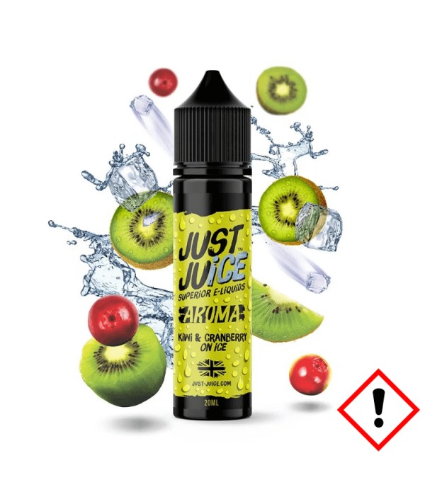 Just Juice - Kiwi & Cranberry on Ice Longfill Aroma 20/60ml