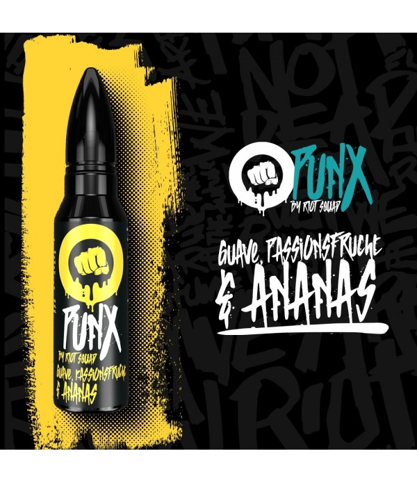 PUNX by Riot Squad - Guave, Passionsfrucht & Ananas - 15ml Aroma