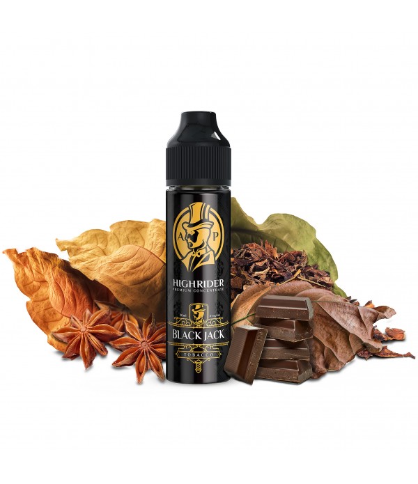 Highrider - Blackjack Premium Concentrate 20ml Tob...