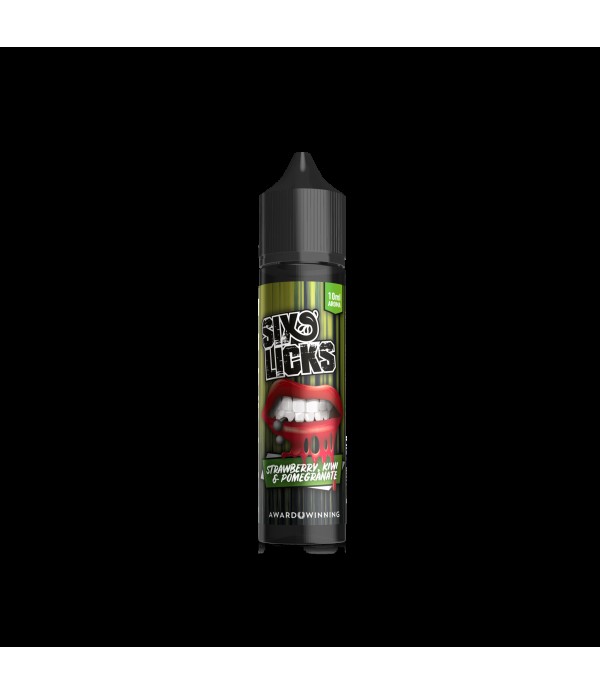 Six Licks - Strawberry Kiwi Pomegranate Aroma