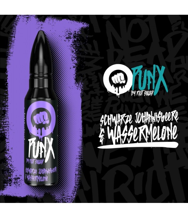 PUNX by Riot Squad - Schwarze Johannisbeere & Wassermelone - 15ml