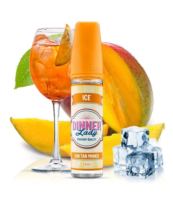 Dinner Lady-Ice-Sun Tan Mango 20 ml Aroma bei OxyZig