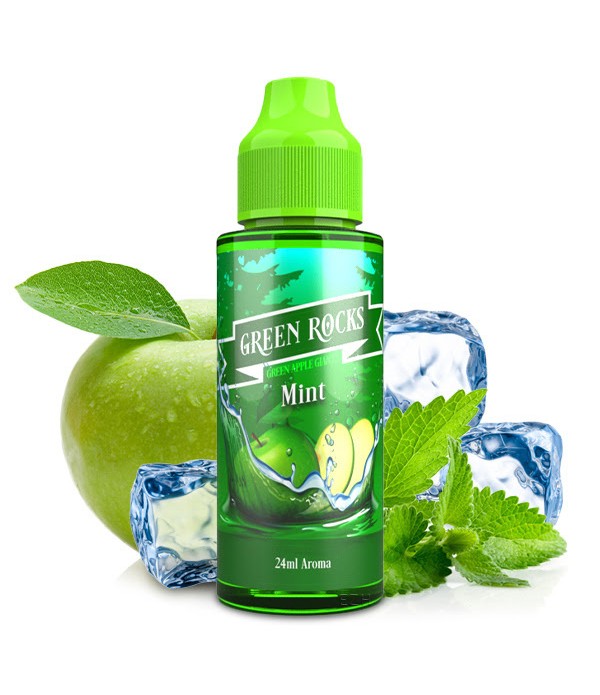 Drip Hacks-GREEN ROCKS Green Apple Giants Aroma 24...