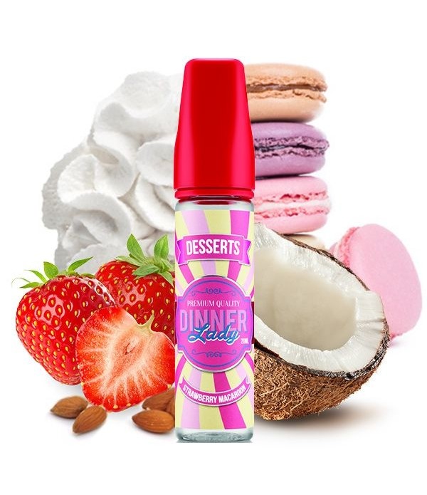 Dinner Lady-Dessert-Strawberry Macaron Aroma 20 ml