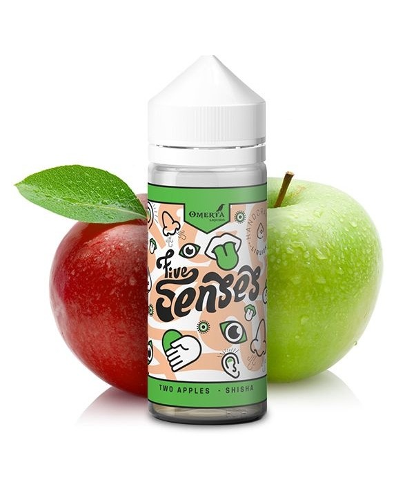 5-SENSES by Omerta Liquids Two Apples - Shisha Aro...