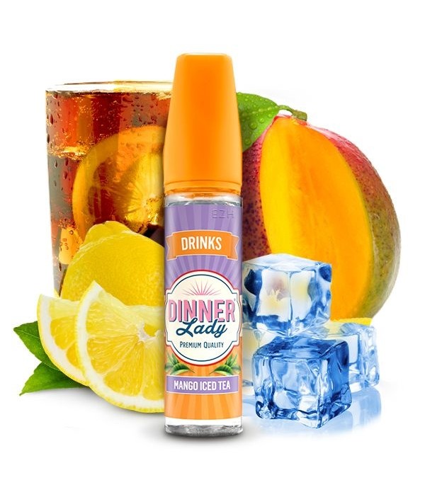 Dinner lady-Mango Iced Tea 20 Ml Aroma bei OxyZig E-Zigaretten /Liquid