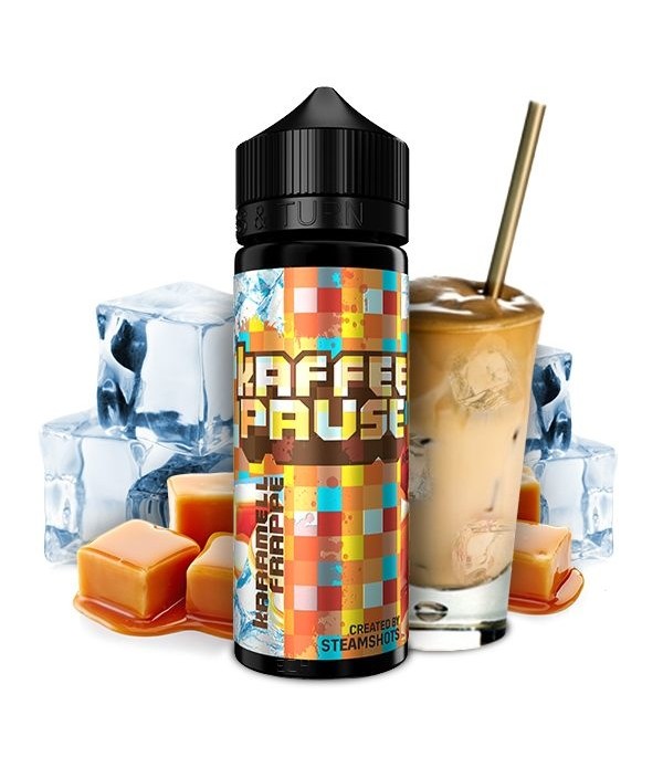 Steamshots -KAFFEEPAUSE-Karamell Frappe Ice 20 ML