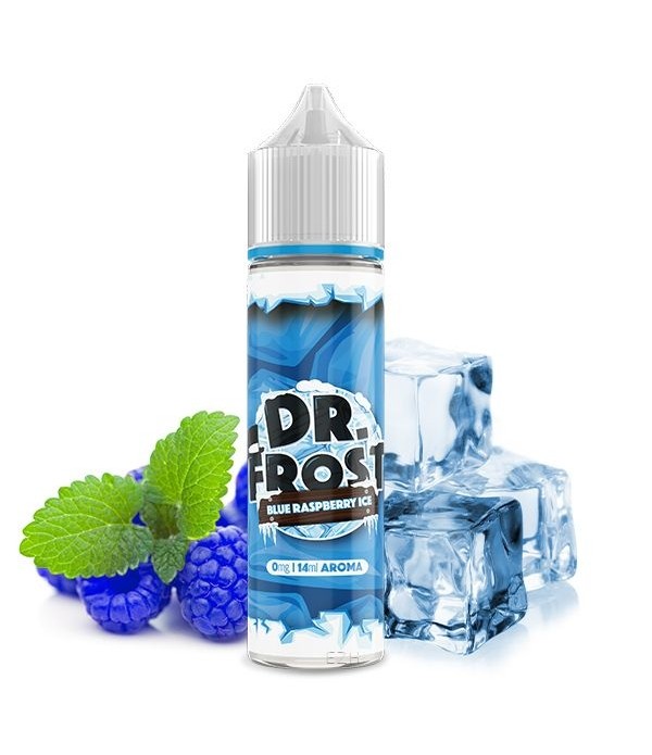 DR. FROST Blue Raspberry Ice Aroma 14ml in einer 6...