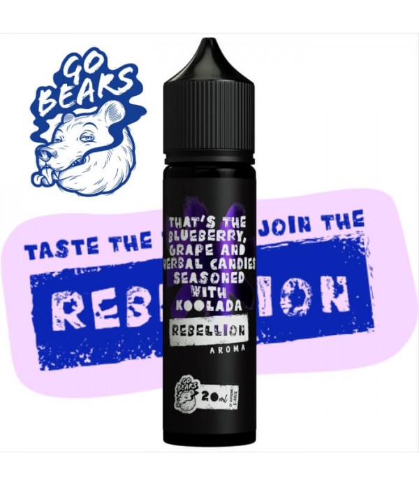 Go Bears - Rebellion Encrypted Longfill Aroma 20/60ml