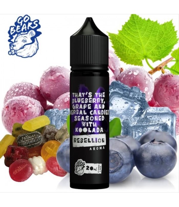 Go Bears - Rebellion Encrypted Longfill Aroma 20/60ml