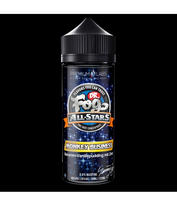 Dr. Fog All-Stars 30ml - Monkey Business Aroma | Dampfer Shop