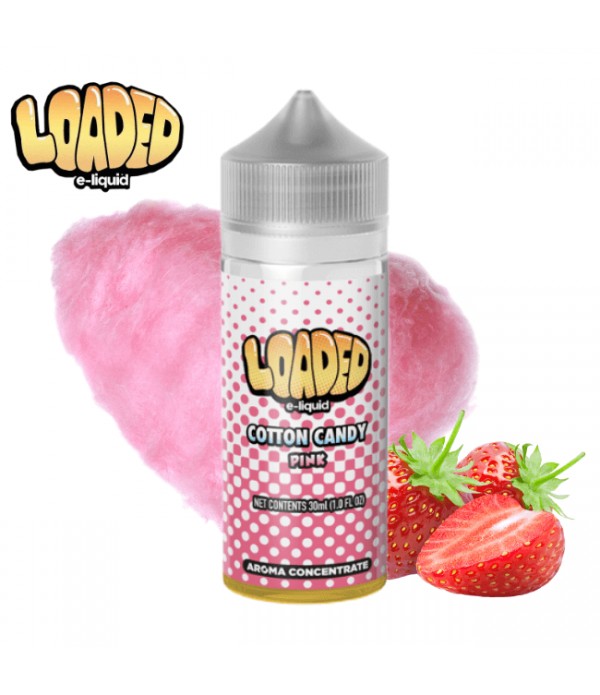 Loaded – Cotton Candy Pink Longfill 30/120ml Aro...