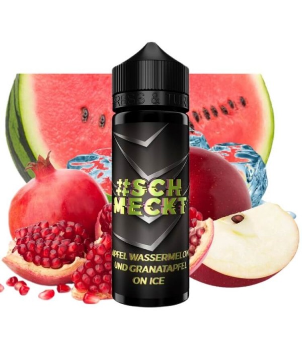 #Schmeckt - Apfel Wassermelone und Granatapfel on ICE Aroma 10ml