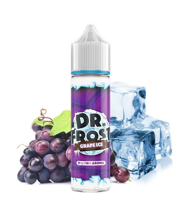 DR. FROST Grape Ice Aroma 14ml in einer 60ml Flasc...