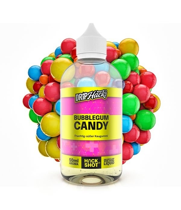 DRIP HACKS Bubblegum Candy  Aroma 50 ml I Aroma