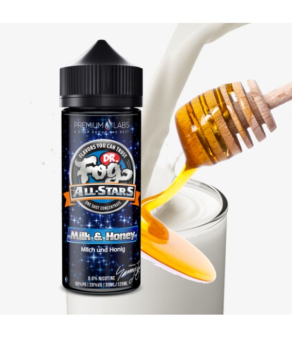 Dr. Fog All-Stars 30ml - Milk & Honey Aroma on...