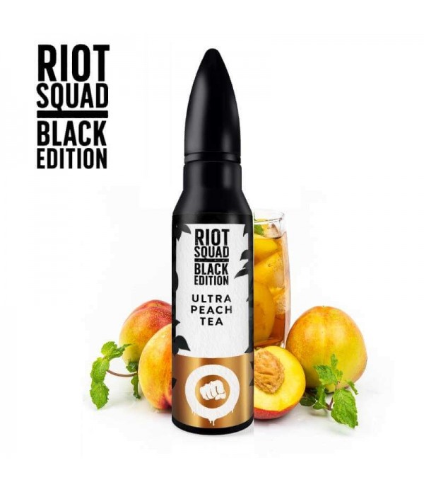 Riot Squad - Black Edition - Ultra Peach Tea - 15ml Aroma