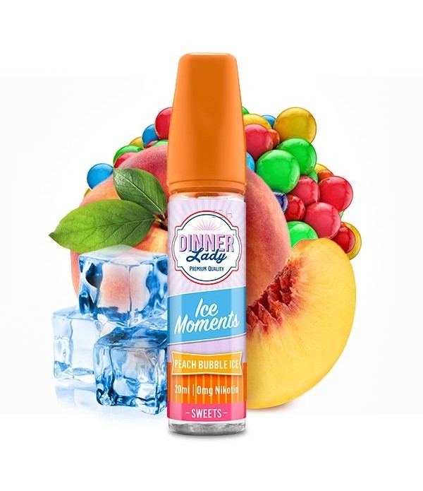 Dinner Lady Longfill - Peach Bubble Ice Aroma