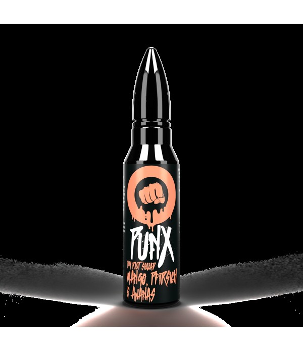 PUNX by Riot Squad - Mango, Pfirsich & Ananas - 15ml Aroma (Longfill)