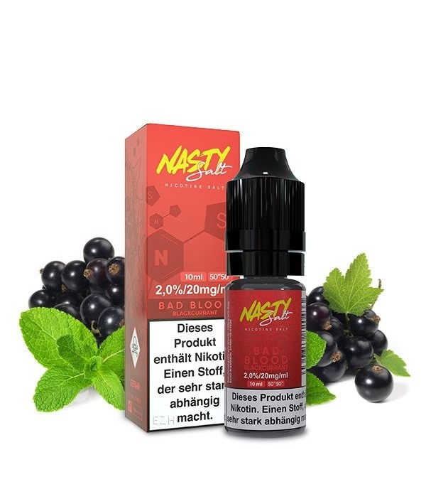 NASTY JUICE Bad Blood Nikotinsalz Liquid 10 ml