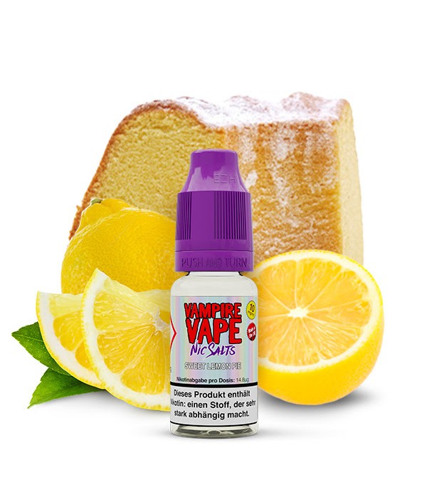 Vampire Vape -SWEET LEMON PIE -  10ml Nikotinsalz Liquid