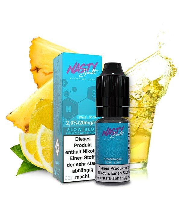 NASTY JUICE Slow Blow Nikotinsalz Liquid 10 ml